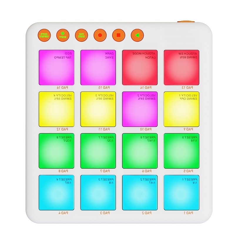 Midi Controller Pad - NEWABKG MIDI Pad Controller Beats, controller