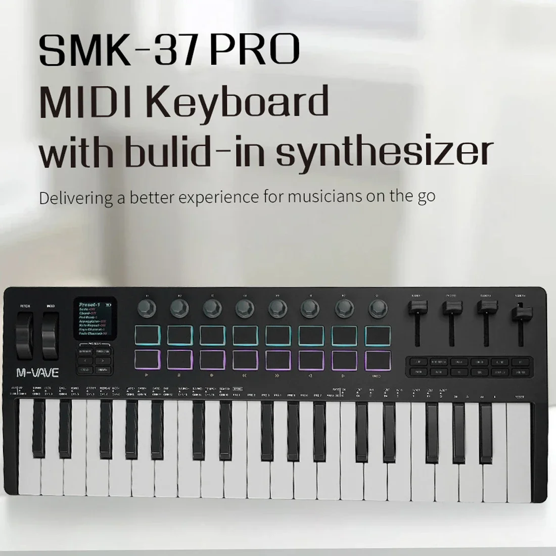 M-VAVE SMK-37 PRO: controller  - Midi Controller Pad recensione e prezzo