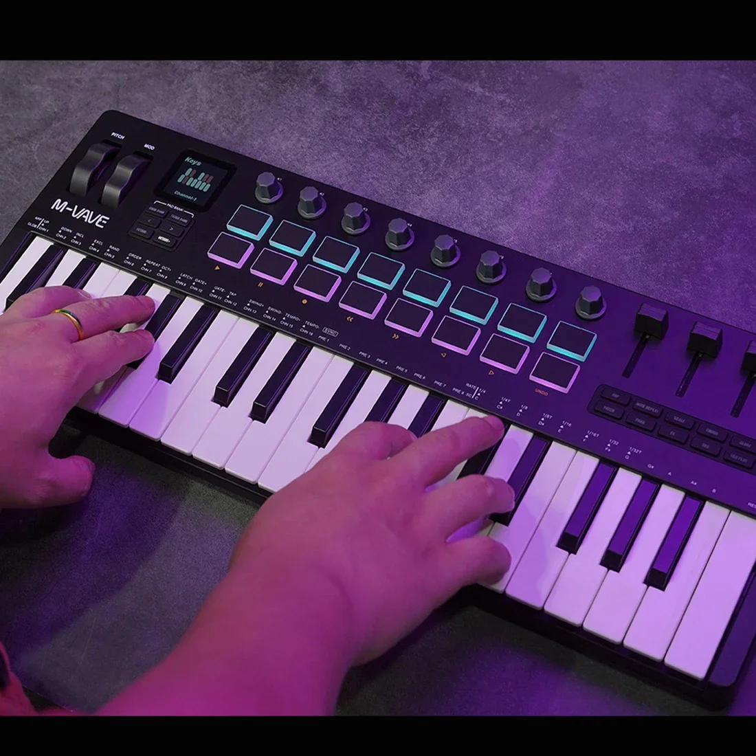 M-VAVE SMK-37 PRO: controller  - Midi Controller Pad recensione e prezzo