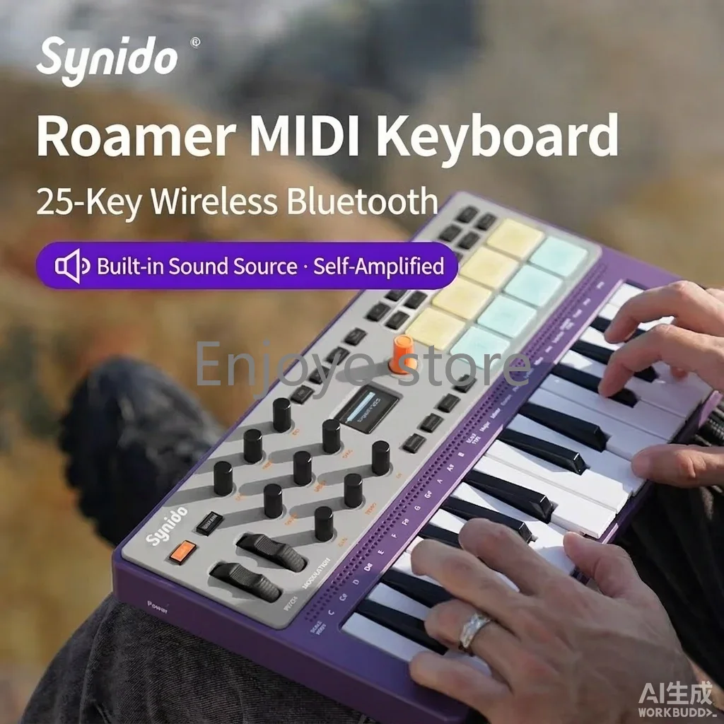 Synido TempoKEY W25 Tastiera C - Midi Controller Pad recensione e prezzo
