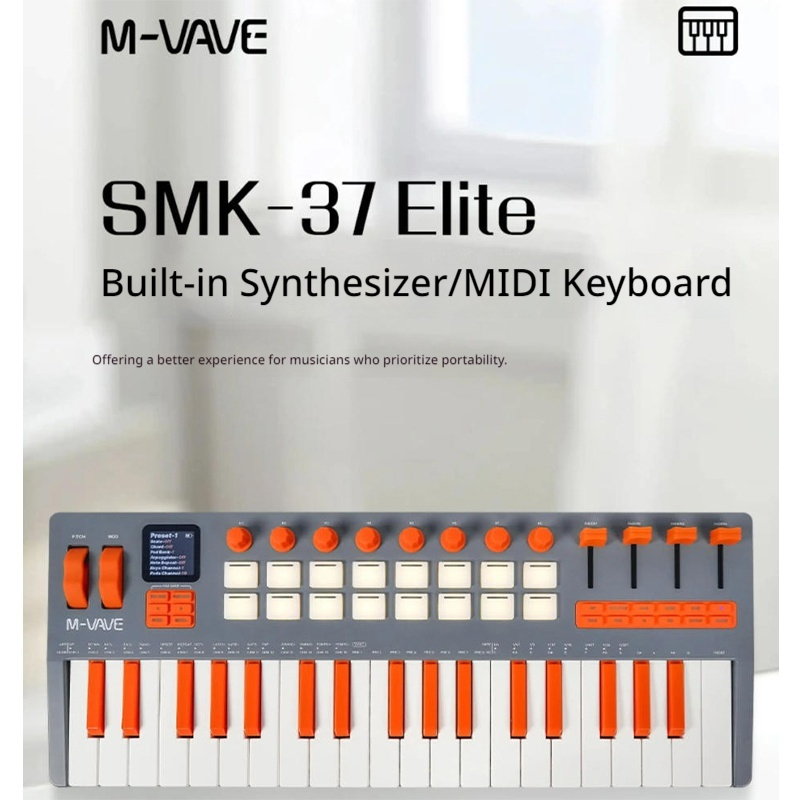 M VAVE SMK 37 Elite, tastiera  - Midi Controller Pad recensione e prezzo