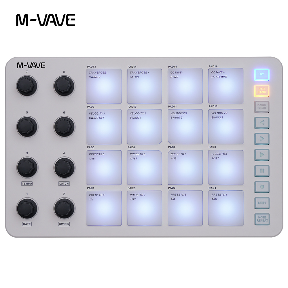 M-Vave Smc-Pad: controller MID - Midi Controller Pad recensione e prezzo