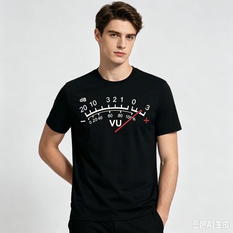 T-shirt da uomo con indicatore - Audio Music Dj recensione e prezzo