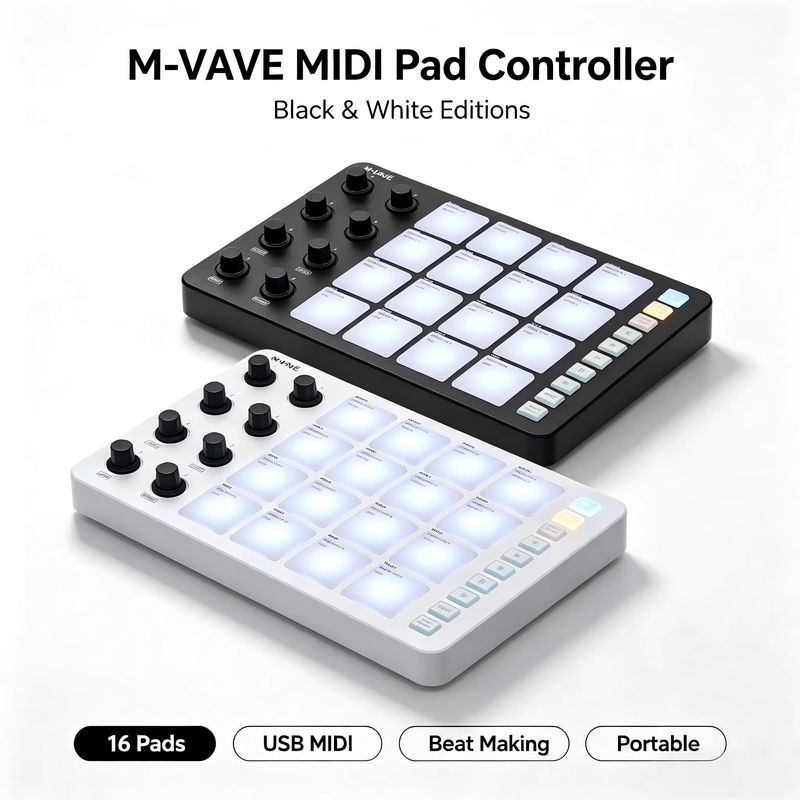 M-Vave Smc-Pad: controller MID - Midi Controller Pad recensione e prezzo