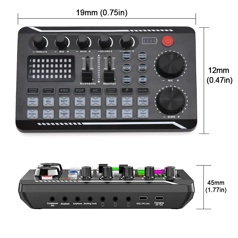 Scheda Audio F998, Microfono,  - Audio Music Dj recensione e prezzo