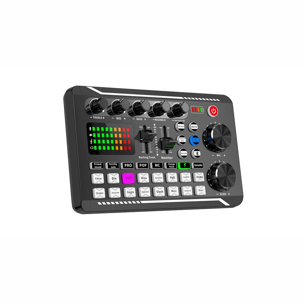 Scheda Audio F998, Microfono,  - Audio Music Dj recensione e prezzo