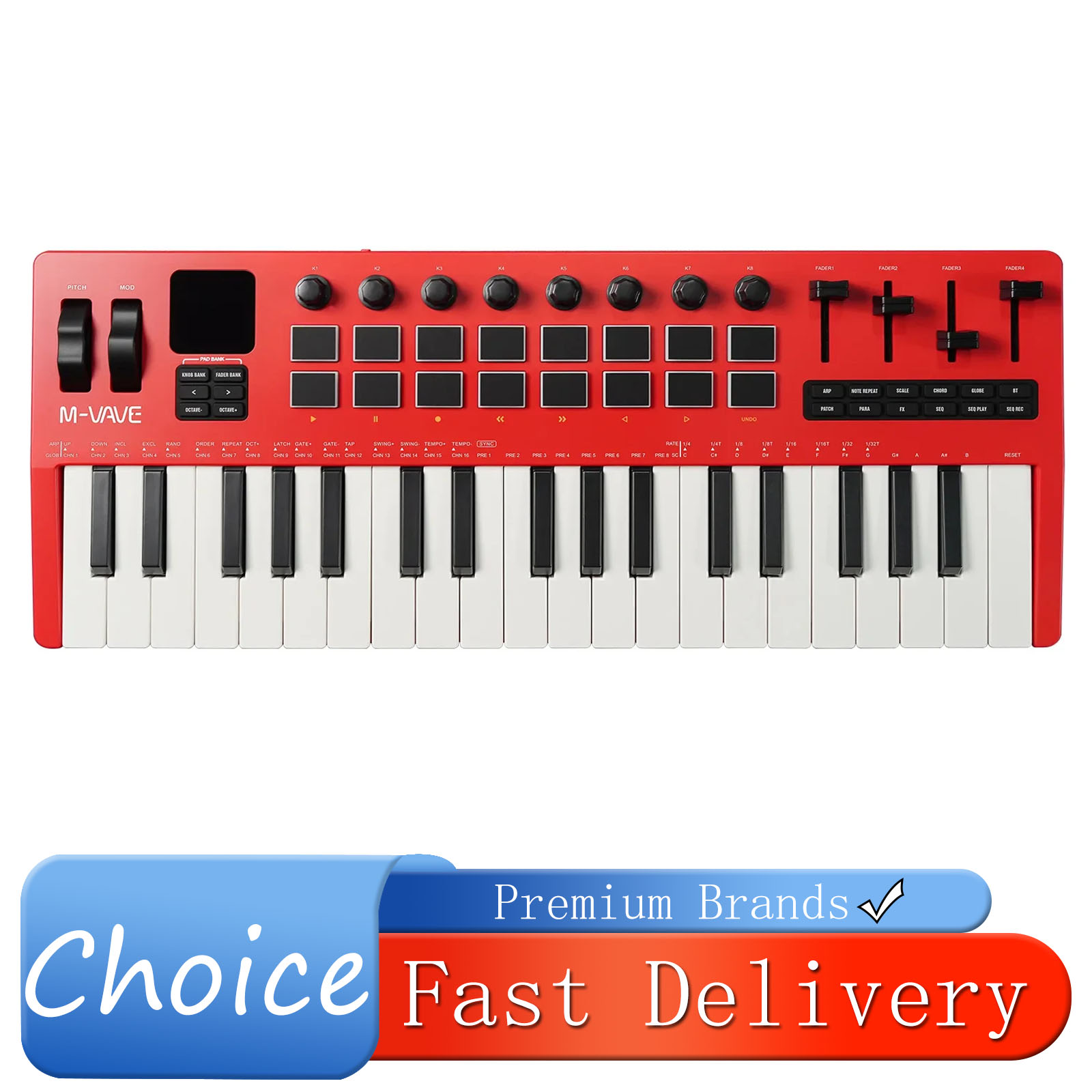 M-VAVE SMK-37 Pro Controller M - Midi Controller Pad recensione e prezzo