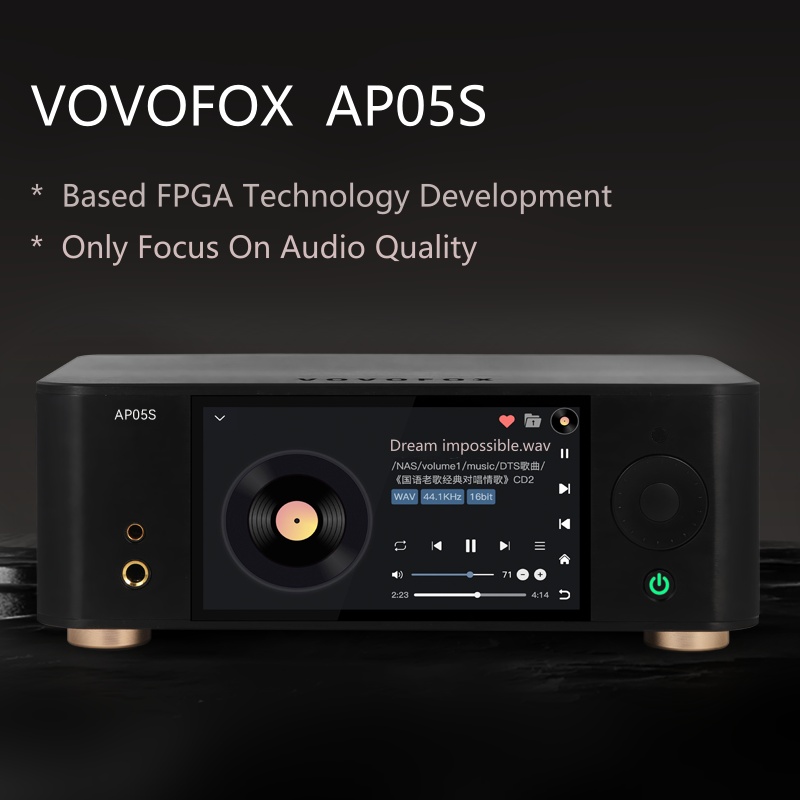 VOVOFOX-HiFi AP05S Lettore Mus - Audio Without Music recensione e prezzo