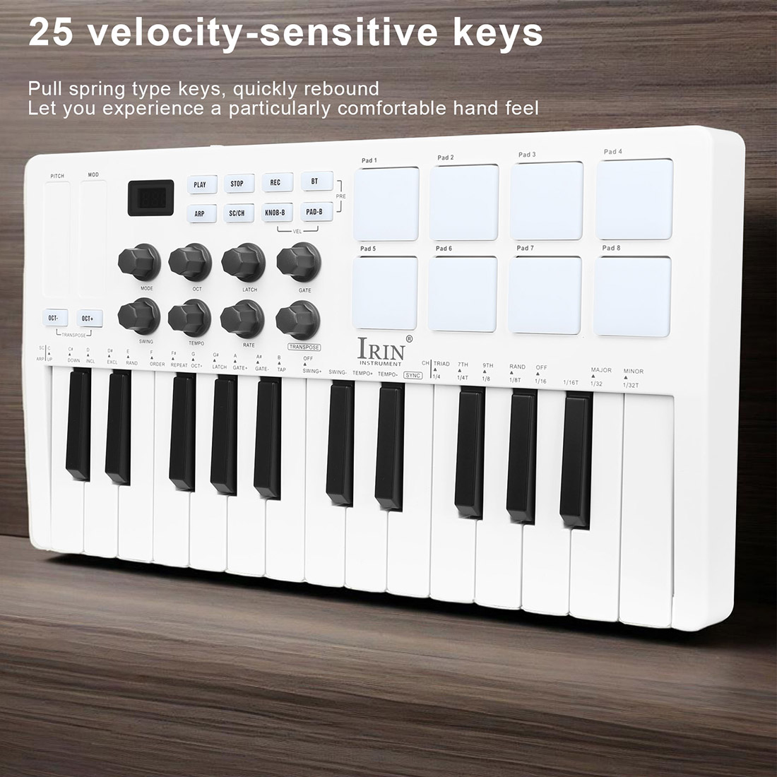 SMK-25 Tastiera Portatile Cont - Midi Controller Pad recensione e prezzo